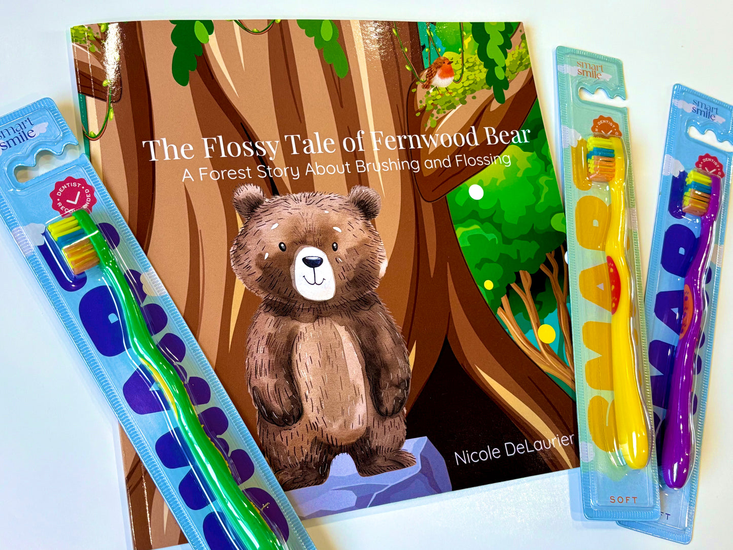 The Flossy Tale of Fernwood Bear: A Forest Story About Brushing and Flossing